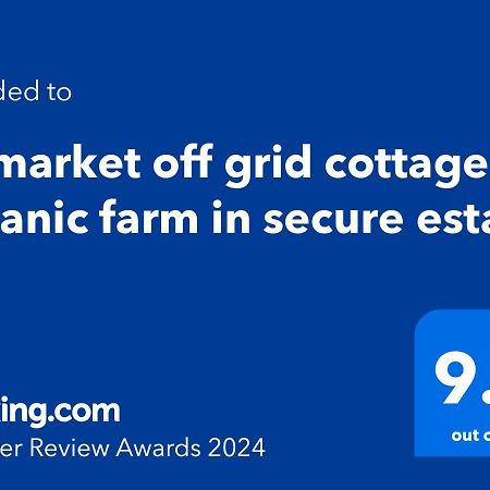 Upmarket Off Grid Cottage On Organic Farm In Secure Estate Howick Eksteriør billede